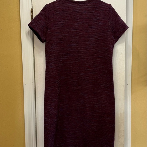 Ann Taylor LOFT Elegant Purple Women's Shift Dress! New! - Picture 5 of 5
